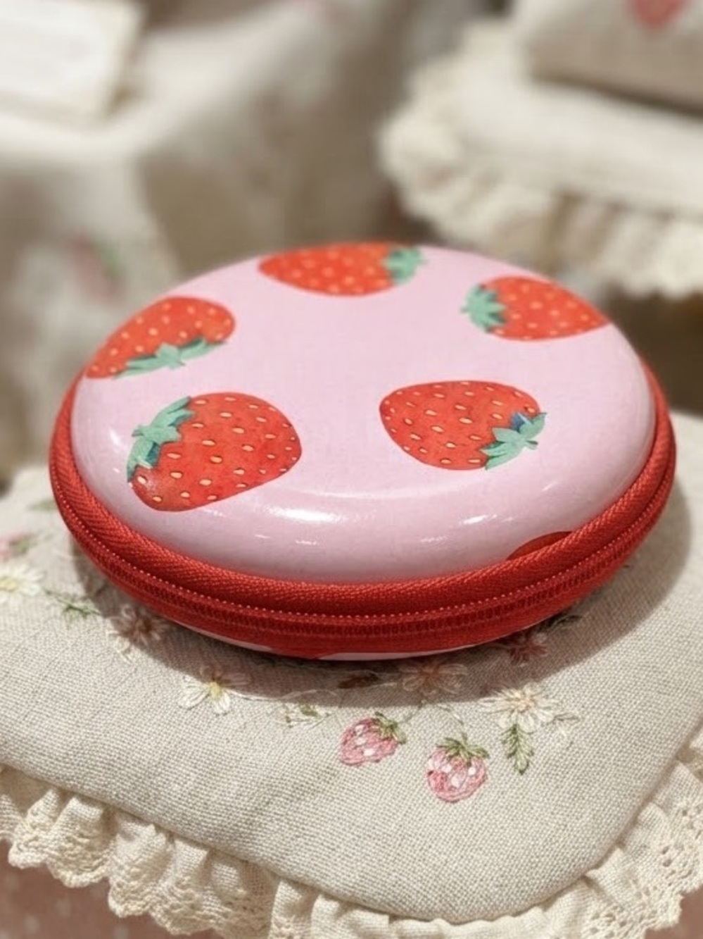 Strawberry Tech Case - Small